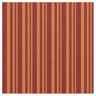 Chocolate & Maroon Colored Lines/Stripes Pattern Fabric
