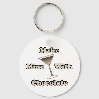 Chocolate Martini Keychain