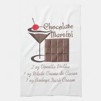 Chocolate Martini Kitchen Towel