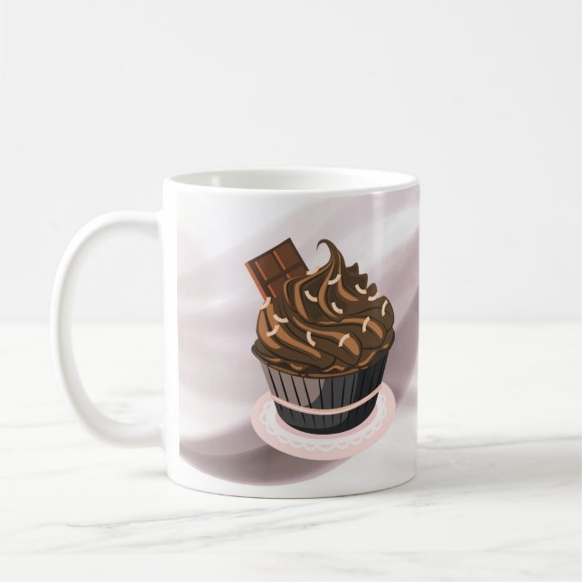 chocolate microwave mug brownie recipe, mug (Left)