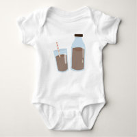 Chocolate Milk Baby Bodysuit