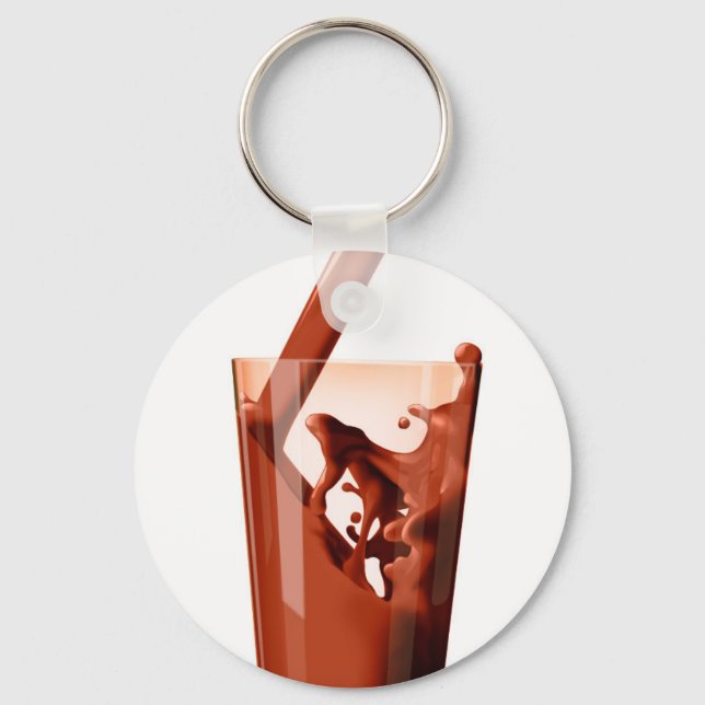 Chocolate Milk Keychain (Front)