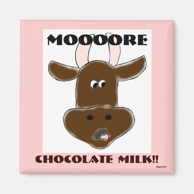 Chocolate Milk Magnet (Front)