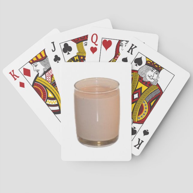 Chocolate Milk Poker Cards (Back)