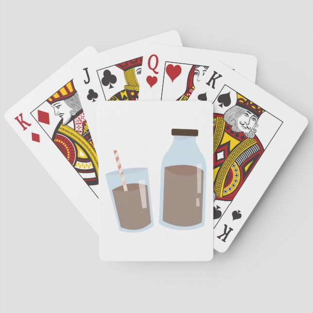 Chocolate Milk Poker Cards (Back)