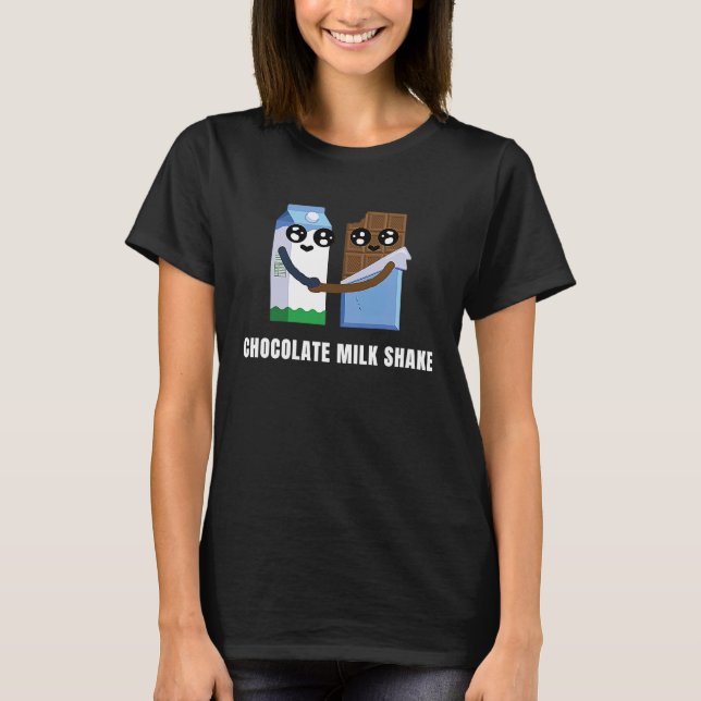 Chocolate Milk Shake  Food  Eater Graphic T-Shirt (Front)
