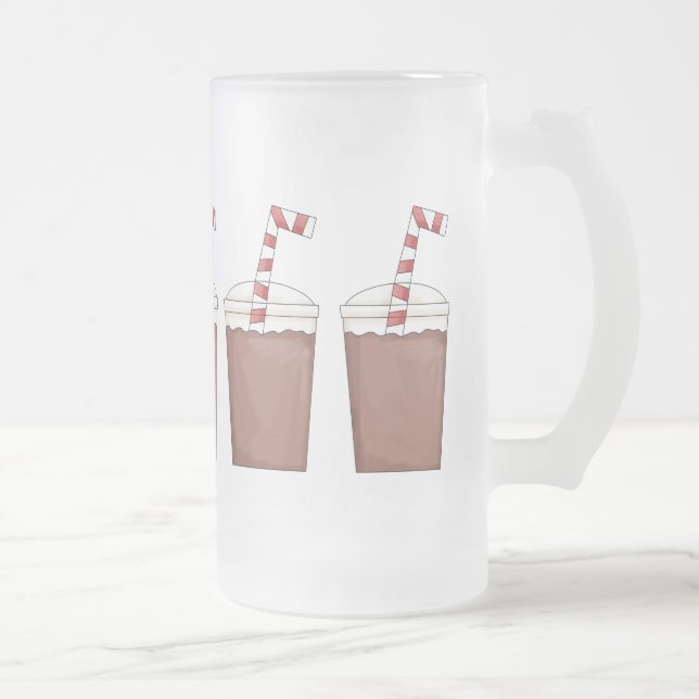 Chocolate Milk Shake frosted mug (Right)