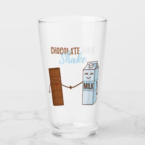 Chocolate Milk Shake Glass