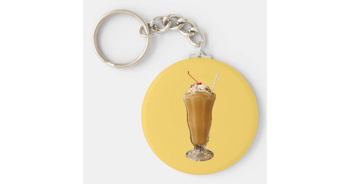 Chocolate Milkshake Keychain