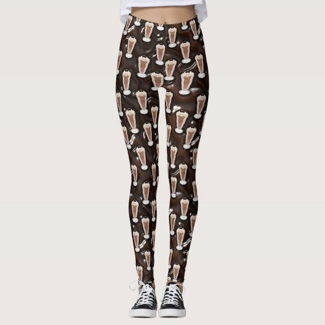 Chocolate Milkshake Leggings (Front)