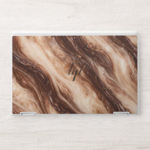 Chocolate Milkshake Marble Texture