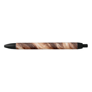 Chocolate Milkshake Marble Texture Pen