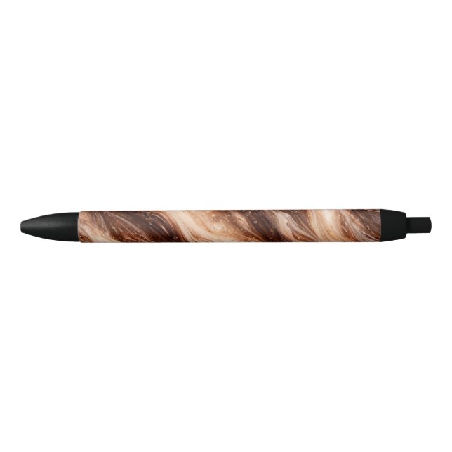 Chocolate Milkshake Marble Texture Pen (Front)