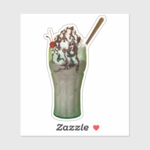 Chocolate Milkshake Sticker