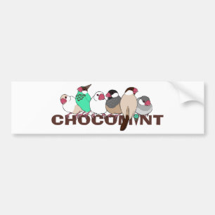 Chocolate Mint Buncho Bumper Sticker