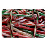 Chocolate Mint Candy Canes Holiday Festive Magnet