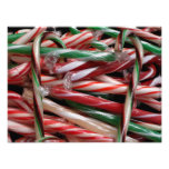 Chocolate Mint Candy Canes Holiday Festive Photo Print