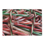 Chocolate Mint Candy Canes Holiday Festive Placemat