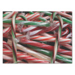 Chocolate Mint Candy Canes Holiday Festive Tissue Paper