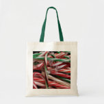 Chocolate Mint Candy Canes Holiday Festive Tote Bag