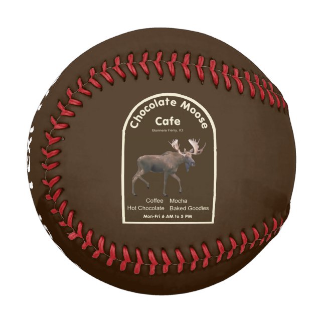 Chocolate Moose Cafe Baseball (Front Left)