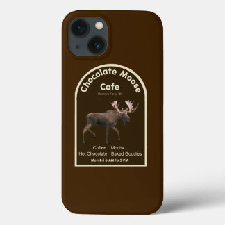 Chocolate Moose Cafe iPhone 13 Case
