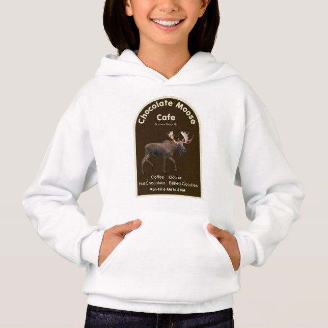 Chocolate Moose Cafe Hoodie (Front)