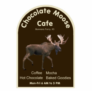 Chocolate Moose Cafe Statuette