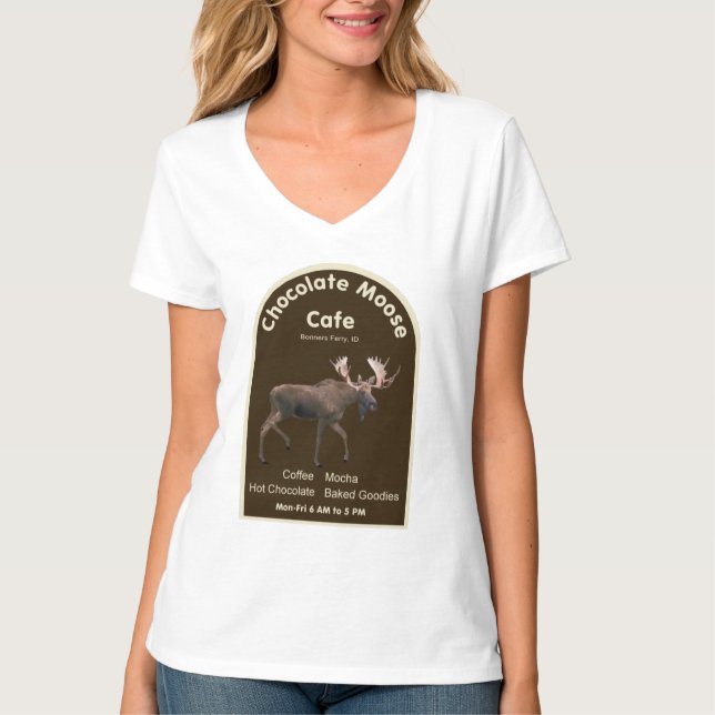 Chocolate Moose Cafe T-Shirt (Front)