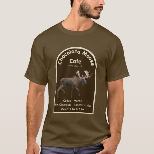 Chocolate Moose Cafe T-Shirt (Front)