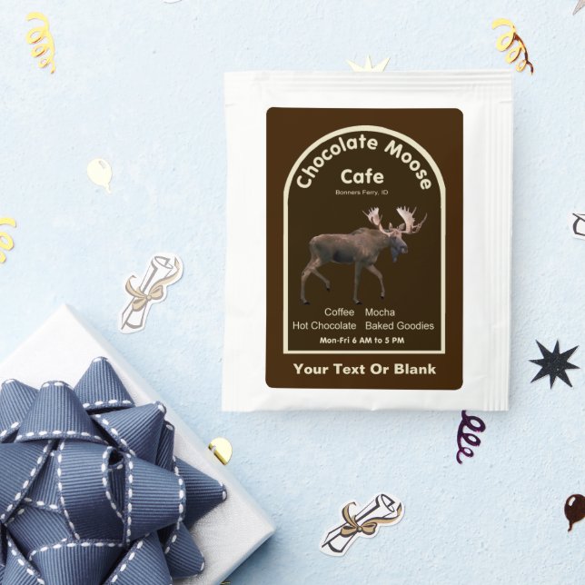 Chocolate Moose Cafe Tea Bag Drink Mix (Packets)