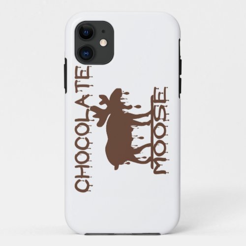 Chocolate Moose iPhone 11 Case