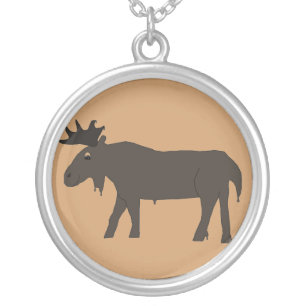 Chocolate Moose necklace