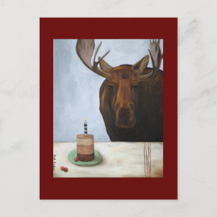 Chocolate Moose Postcard