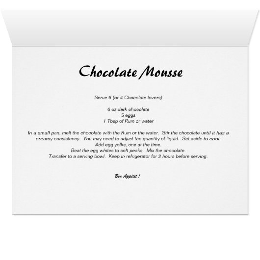 Chocolate Mousse (Inside Horizontal (Bottom))