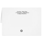 Chocolate Mousse Cards (Back Horizontal)