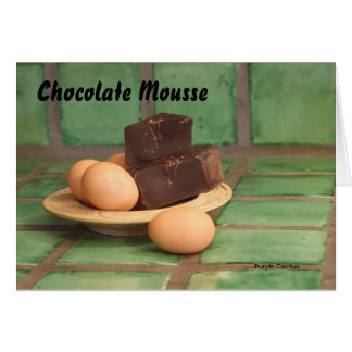 Chocolate Mousse Cards
