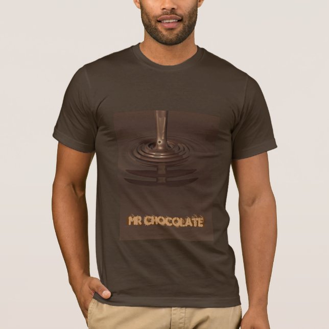 CHOCOLATE, MR.CHOCOLATE - Customized T-Shirt (Front)