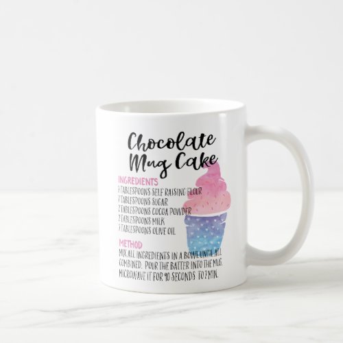 Chocolate Mug Cake Mug