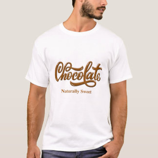 Chocolate Naturally Sweet Tee Proud Black Woman Gi