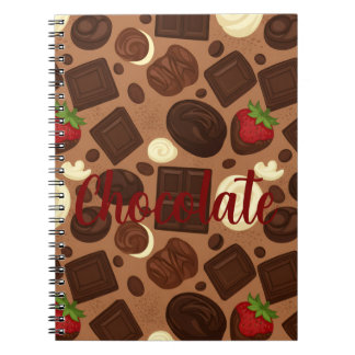 Chocolate notebook