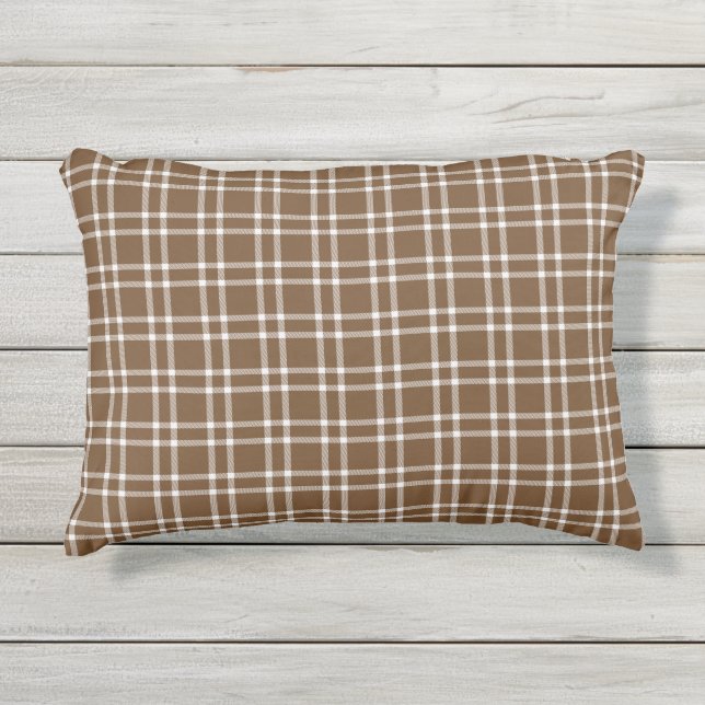 Chocolate Outdoor Pillow (Front)