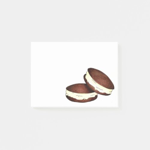 Chocolate PA Dutch Whoopie Pie Pies Foodie Post It Post_it Notes