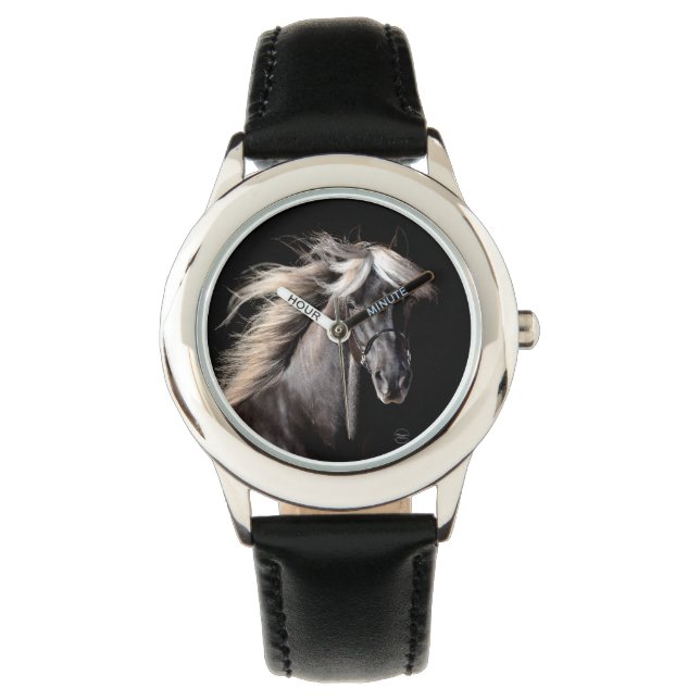 Chocolate Palomino Rocky Mountain Horse Watch (Front)