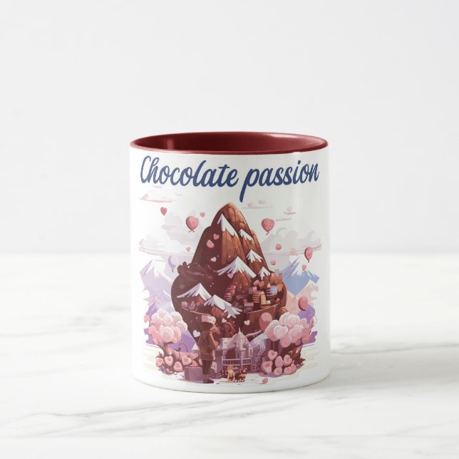 Chocolate passion mug (Center)