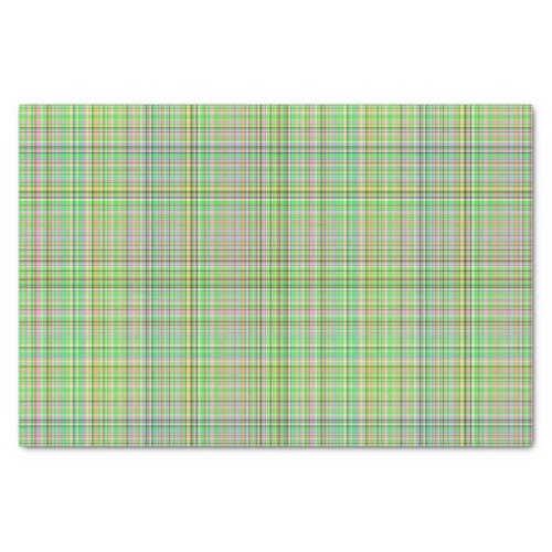 Chocolate Pastels Plaid 17_TISSUE WRAP PAPER