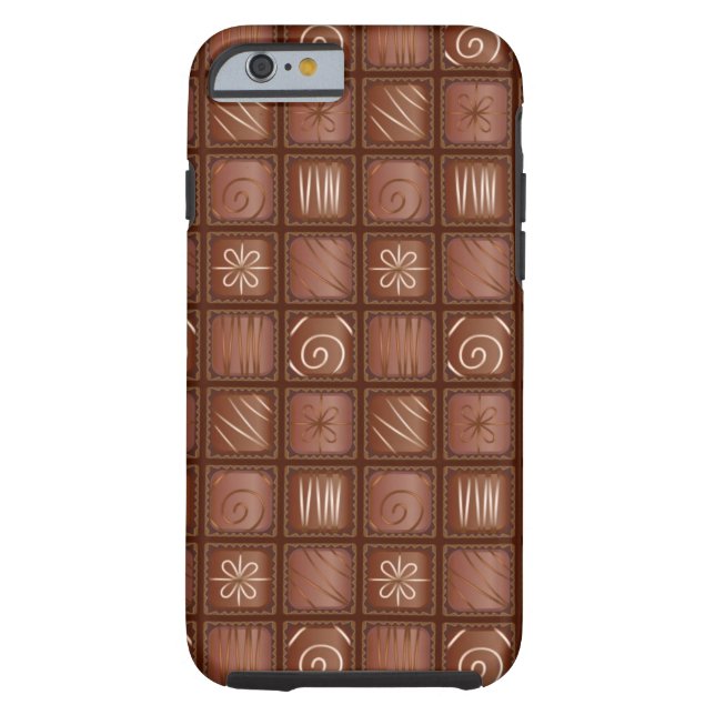 Chocolate Pattern Case-Mate iPhone Case (Back)