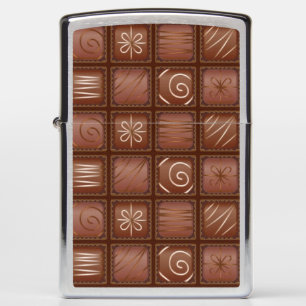 Chocolate Pattern Zippo Lighter
