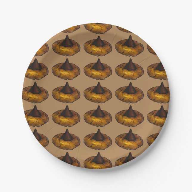 Chocolate Peanut Butter Cookie Bake Sale Plates (Front)