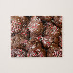 Chocolate Peppermint Cookies Jigsaw Puzzle
